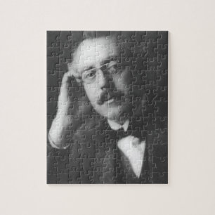 Porträt der Frank-Brücke (1879-1941) (b/w Foto)