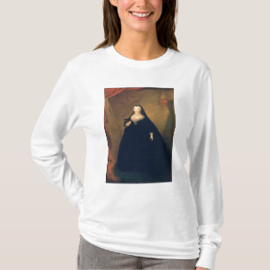 Porträt der Kaiserin Elizabeth im extravaganten T-Shirt