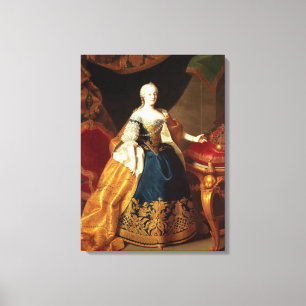Porträt der Kaiserin Maria Theresa Leinwanddruck