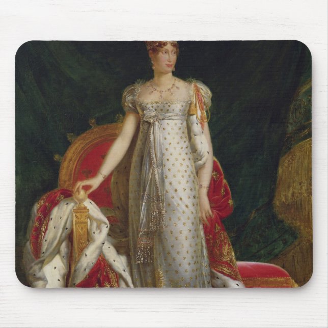 Porträt der Kaiserin Marie Louise von Frankreich Mousepad (Vorne)