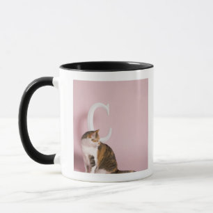 Porträt der Katze Tasse