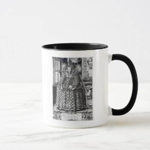 Porträt der Königin Elizabeth I Tasse