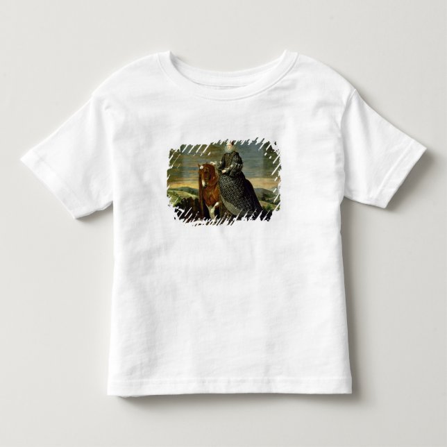 Porträt der Königin Margaret von Österreich Kleinkind T-shirt (Vorderseite)