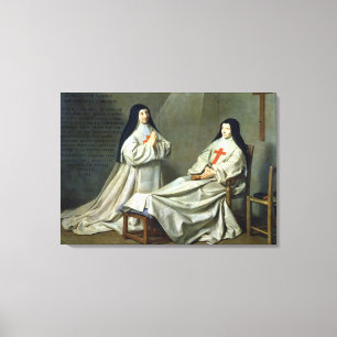 Porträt der Mutter Catherine-Agnes Leinwanddruck