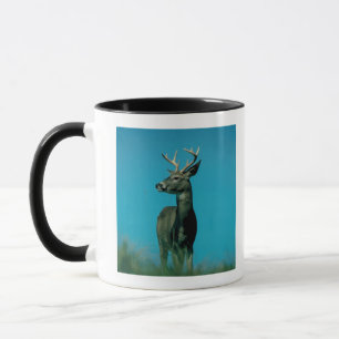 Porträt der Rotwild Tasse