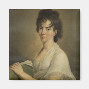 Porträt der verwitweten Constanze Mozart, 1802 Magnet