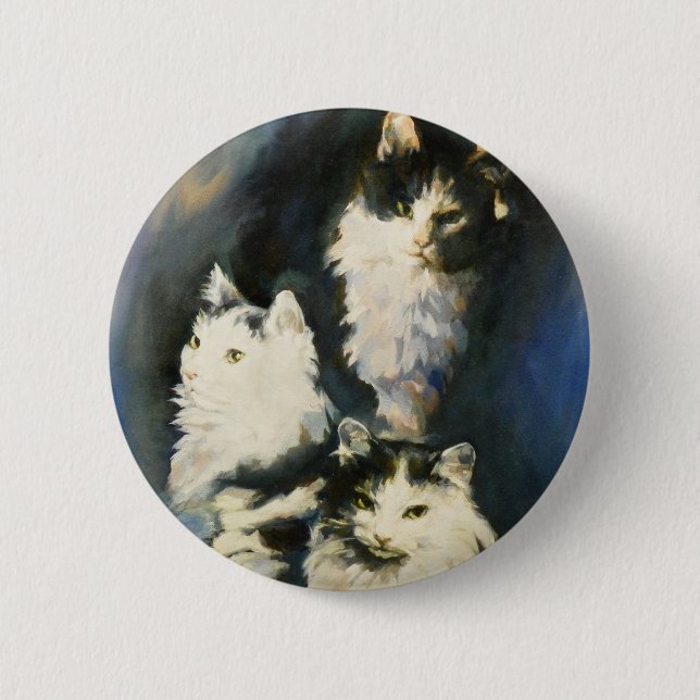 Porträt des Buffy Knopfes Button (Vorderseite)