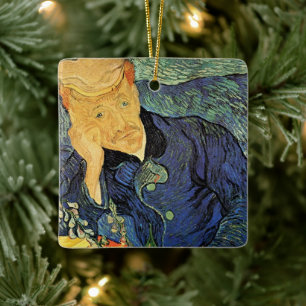 Porträt des Dr. Gachet von Vincent van Gogh Keramikornament