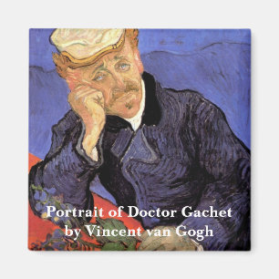 Porträt des Dr. Gachet von Vincent van Gogh Magnet