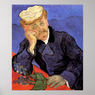 Porträt des Dr. Gachet von Vincent van Gogh Poster