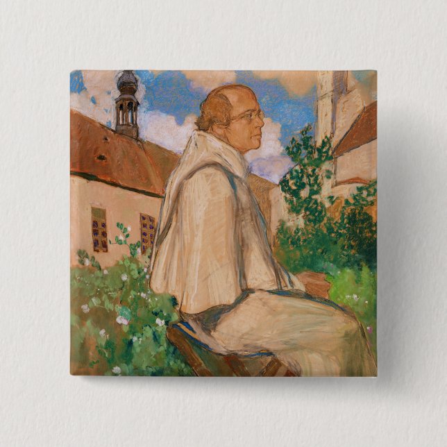 Porträt des Genetikers Johann Gregor Button (Vorderseite)