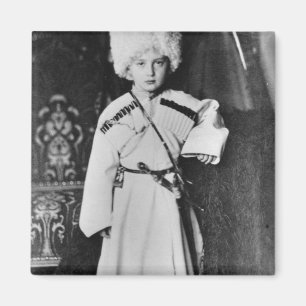 Porträt des Großherzogs Nicholas Mikhailovich Magnet