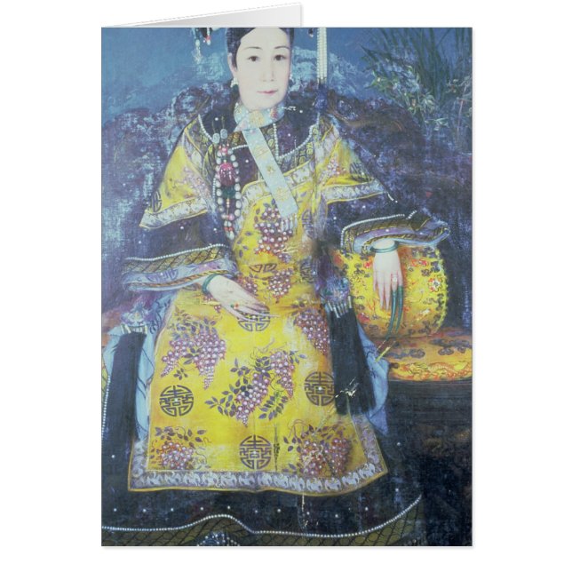 Porträt des KaiserinDowager Cixi (Vorne)