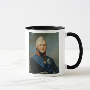 Porträt des Kaisers Alexander I Tasse