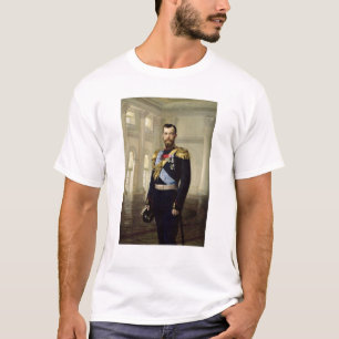 Porträt des Kaisers Nicholas II, 1900 T-Shirt