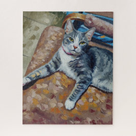 Porträt des Katzenrätsels