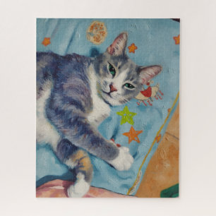 Porträt des Katzenrätsels