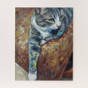 Porträt des Katzenrätsels