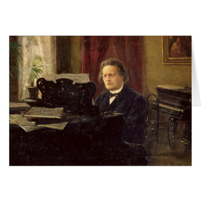 Porträt des Komponisten Anton Rubinstein (Vorderseite (Horizontal))