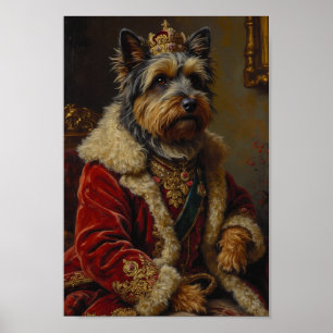 Porträt des königlichen Skye Terriers Poster