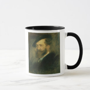Porträt des Künstlers Wilhelm Busch, c.1878 Tasse