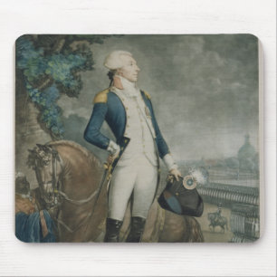 Porträt des Marquises de La Fayette Mousepad