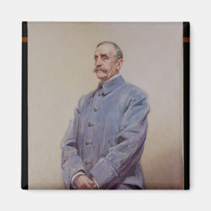 Porträt des Marschalls Ferdinand Foch 1920 Magnet