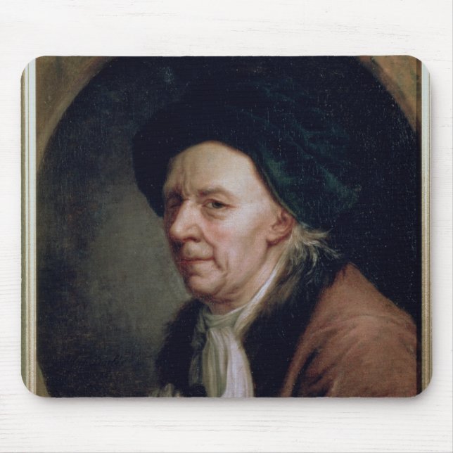 Porträt des Mathematikers Leonard Euler Mousepad (Vorne)