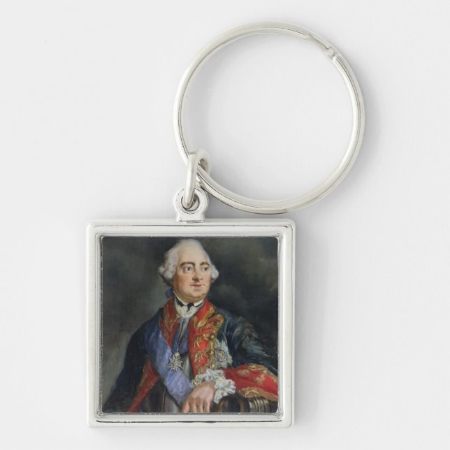 Porträt des Mathematikers Leonhard Euler Schlüsselanhänger (Vorne)