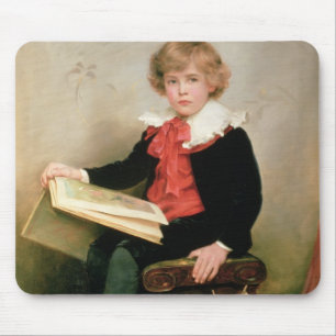 Porträt des Normannen Stewart Davies Mousepad