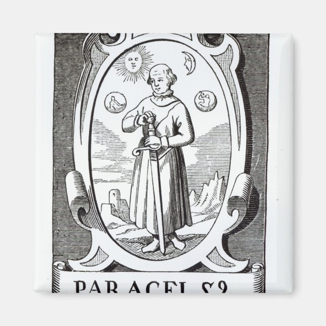 Porträt des Paracelsus Magnet (Vorne)