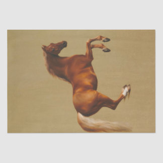 Porträt des Pferdes Whistlejacket Decoupage-Malere Seidenpapier