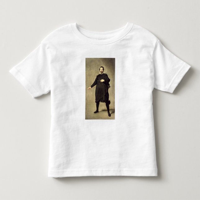 Porträt des Possenreißer-Pablodes Valladolid Kleinkind T-shirt (Vorderseite)