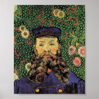 Porträt des Postmanns Joseph Roulin von Van Gogh