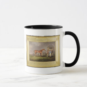 Porträt "des Quiz", das Eigentum von Lord Rous, Tasse