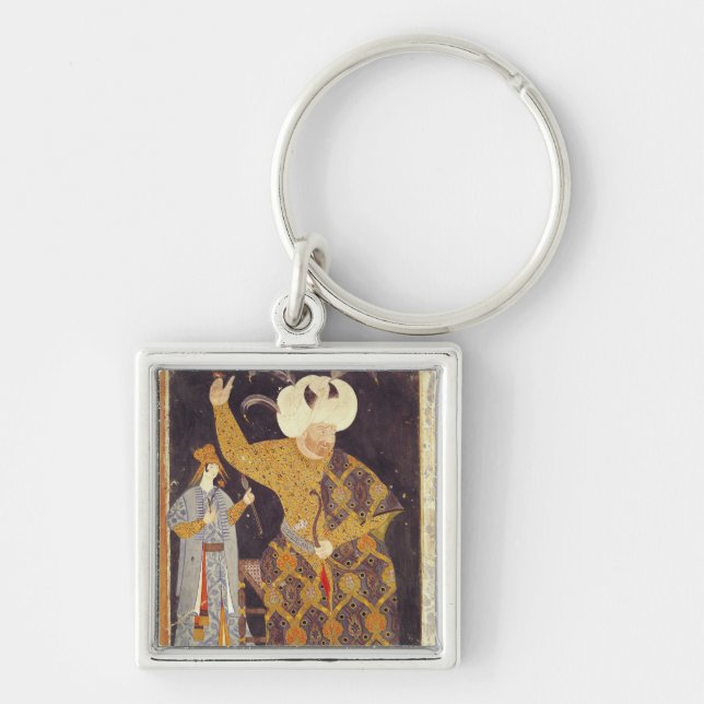 Porträt des Sultans Selim II Schlüsselanhänger (Vorne)