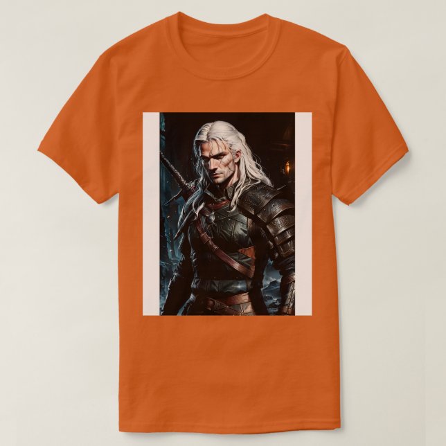 Porträt des Witchers T-Shirt (Design vorne)