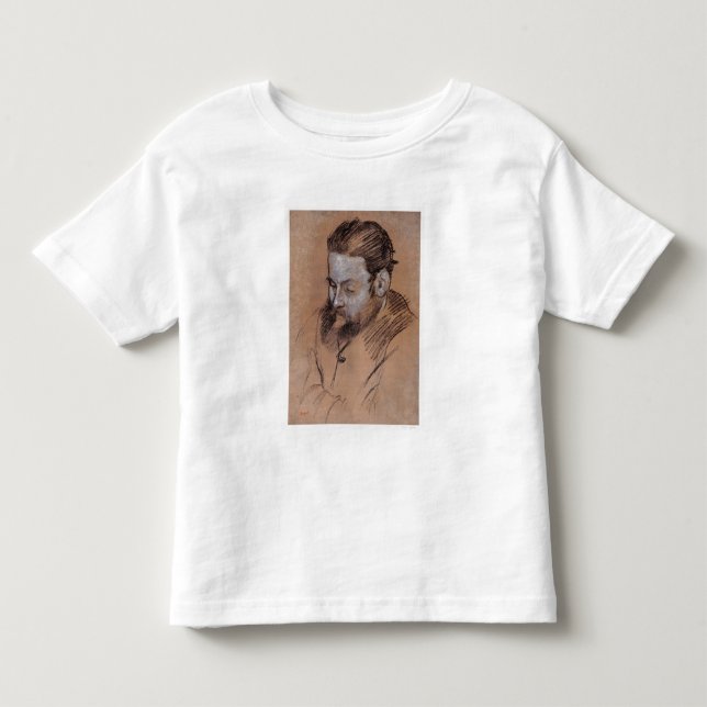 Porträt Edgar Degass | von Diego Martelli Kleinkind T-shirt (Vorderseite)