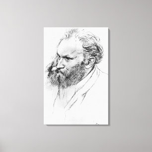 Porträt Edgar Degass   von Edouard Manet Leinwanddruck