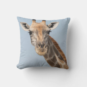 Porträt einer angolanischen Giraffe Kissen