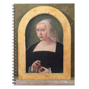 Porträt einer Dame (Platte) Notizblock