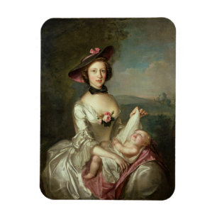 Porträt einer Dame, sagte, Elizabeth, Ehefrau zu Magnet