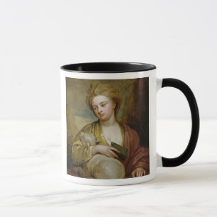 Porträt einer Frau als St. Agnes, traditionsgemä Tasse