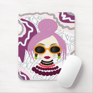 Porträt einer Frau Mousepad