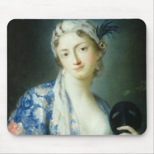 Porträt einer Frau Mousepad
