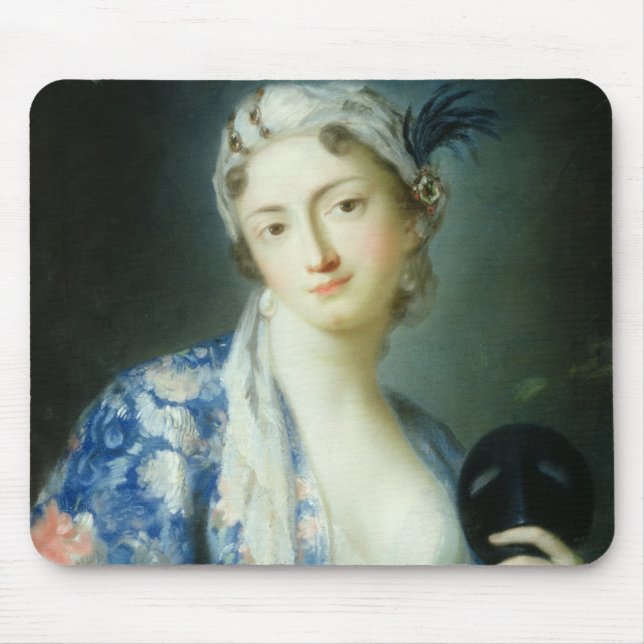 Porträt einer Frau Mousepad (Vorne)