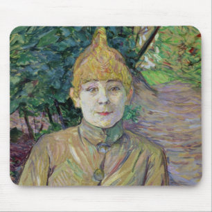 Porträt einer Frau, vielleicht der französische Mousepad