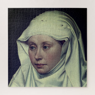 Porträt einer Frau - von Robert Campin (c. 1435)