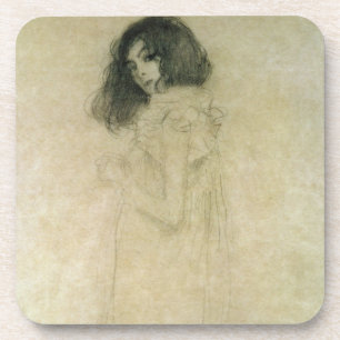 Porträt einer jungen Frau, 1896-97 Getränkeuntersetzer