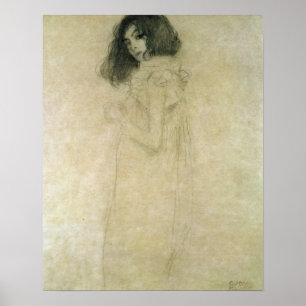 Porträt einer jungen Frau, 1896-97 Poster